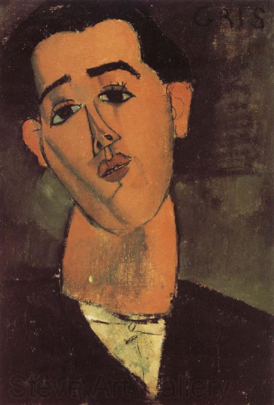 Amedeo Modigliani Juan Gris Spain oil painting art